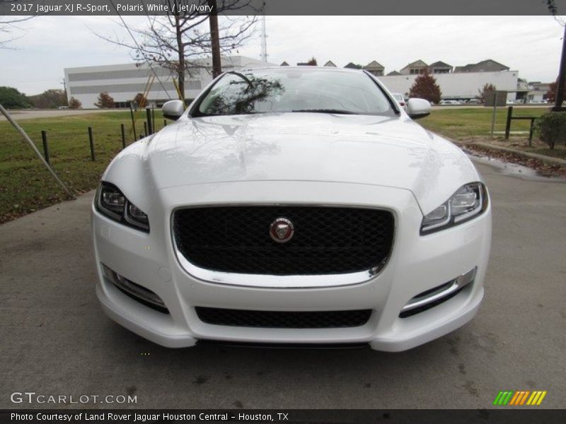 Polaris White / Jet/Ivory 2017 Jaguar XJ R-Sport