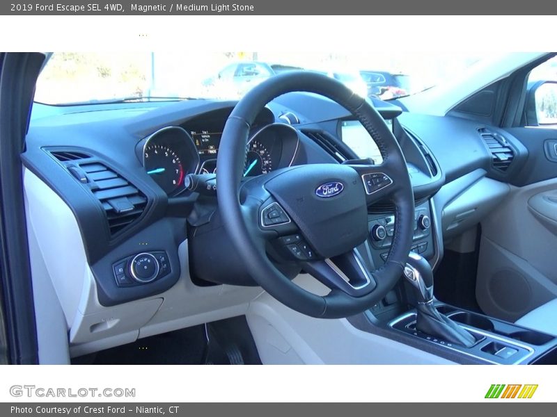 Magnetic / Medium Light Stone 2019 Ford Escape SEL 4WD