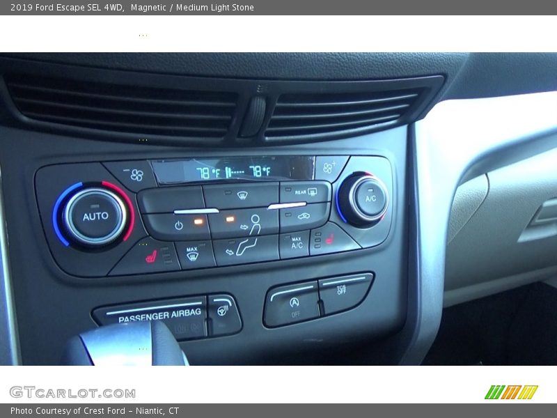 Magnetic / Medium Light Stone 2019 Ford Escape SEL 4WD