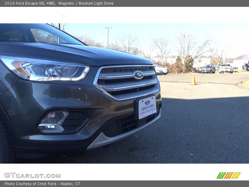 Magnetic / Medium Light Stone 2019 Ford Escape SEL 4WD