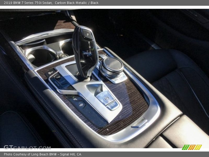 Carbon Black Metallic / Black 2019 BMW 7 Series 750i Sedan