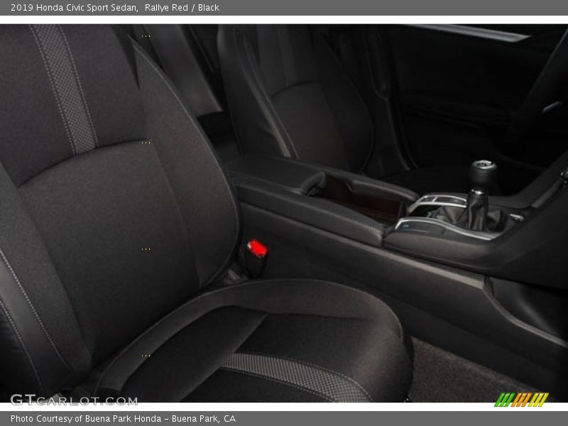 Rallye Red / Black 2019 Honda Civic Sport Sedan
