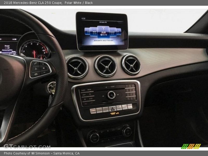 Polar White / Black 2018 Mercedes-Benz CLA 250 Coupe