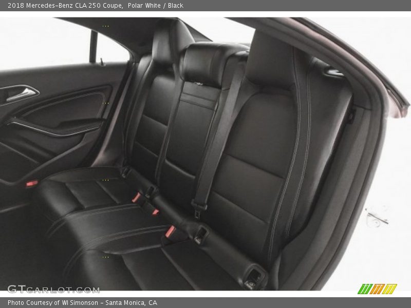 Polar White / Black 2018 Mercedes-Benz CLA 250 Coupe