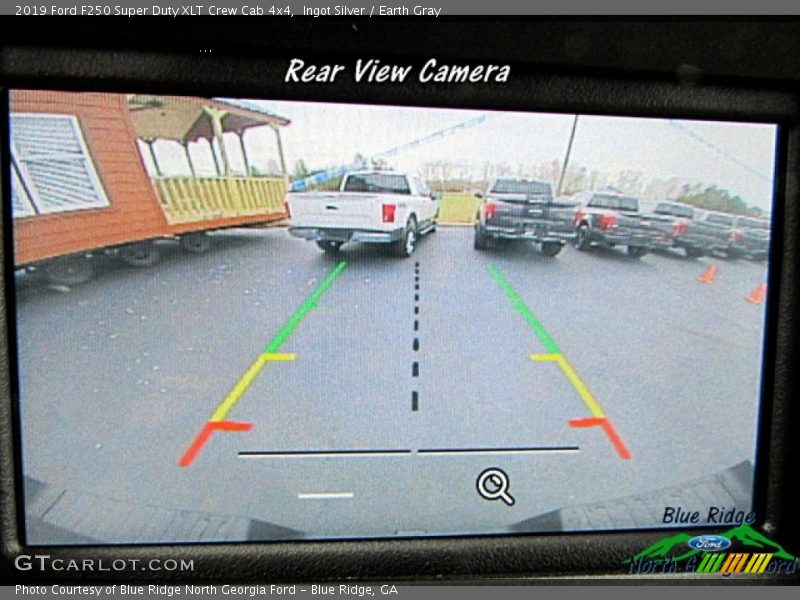 Ingot Silver / Earth Gray 2019 Ford F250 Super Duty XLT Crew Cab 4x4