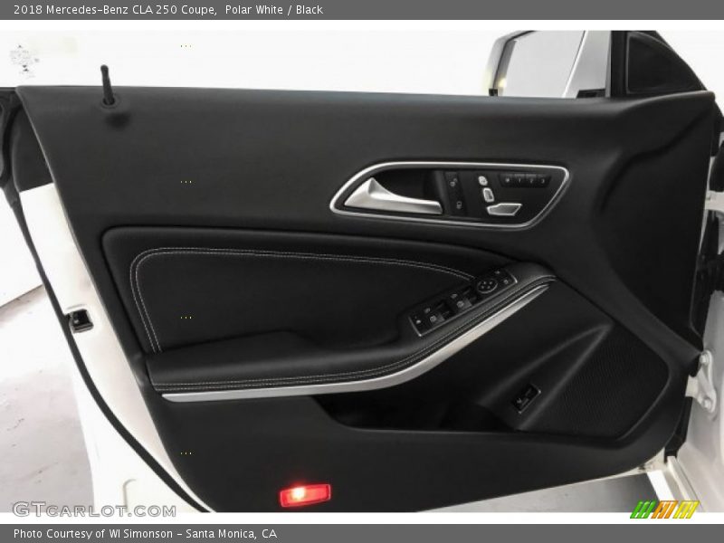 Polar White / Black 2018 Mercedes-Benz CLA 250 Coupe