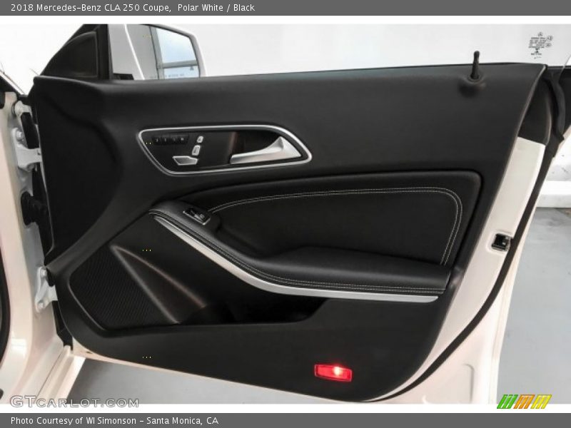 Polar White / Black 2018 Mercedes-Benz CLA 250 Coupe