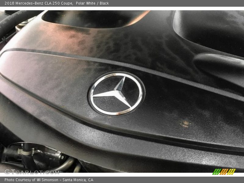 Polar White / Black 2018 Mercedes-Benz CLA 250 Coupe