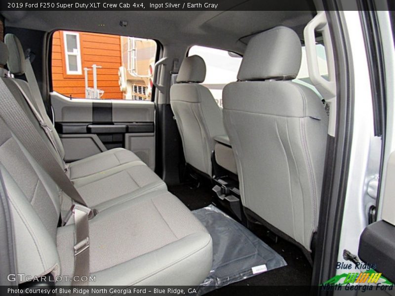 Ingot Silver / Earth Gray 2019 Ford F250 Super Duty XLT Crew Cab 4x4