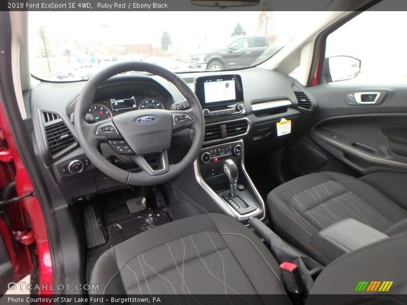 Ruby Red / Ebony Black 2018 Ford EcoSport SE 4WD