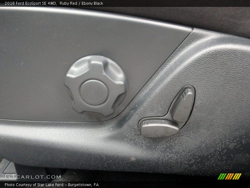 Ruby Red / Ebony Black 2018 Ford EcoSport SE 4WD