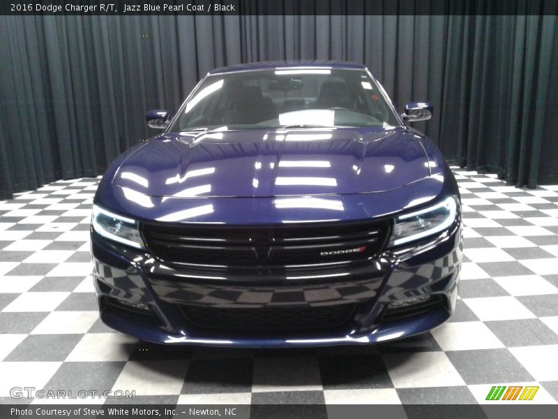 Jazz Blue Pearl Coat / Black 2016 Dodge Charger R/T