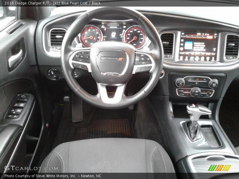 Jazz Blue Pearl Coat / Black 2016 Dodge Charger R/T