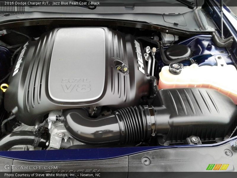 Jazz Blue Pearl Coat / Black 2016 Dodge Charger R/T