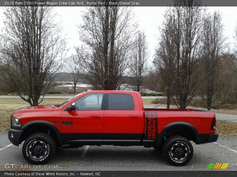 Flame Red / Black/Diesel Gray 2018 Ram 2500 Power Wagon Crew Cab 4x4