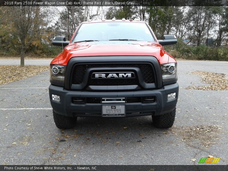 Flame Red / Black/Diesel Gray 2018 Ram 2500 Power Wagon Crew Cab 4x4