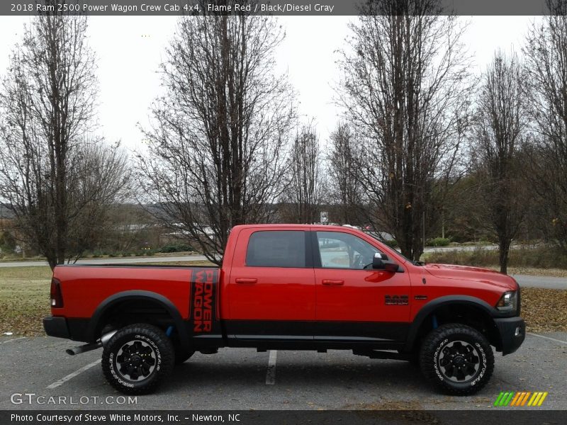 Flame Red / Black/Diesel Gray 2018 Ram 2500 Power Wagon Crew Cab 4x4
