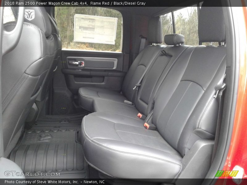 Rear Seat of 2018 2500 Power Wagon Crew Cab 4x4