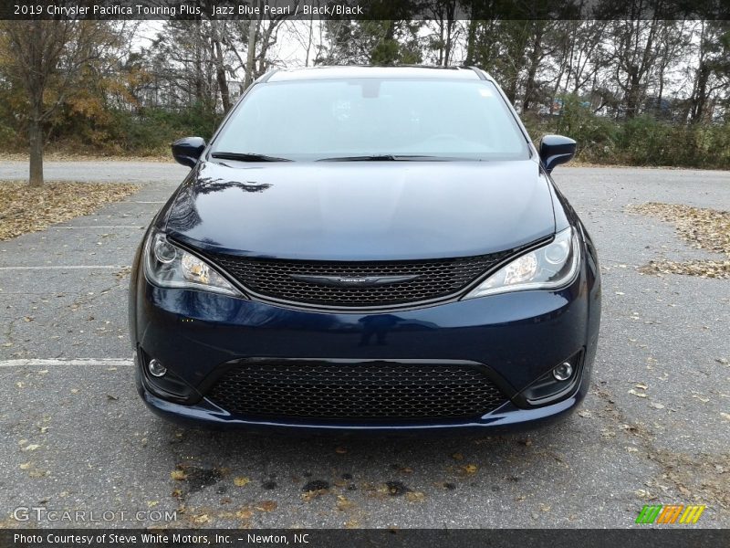 Jazz Blue Pearl / Black/Black 2019 Chrysler Pacifica Touring Plus