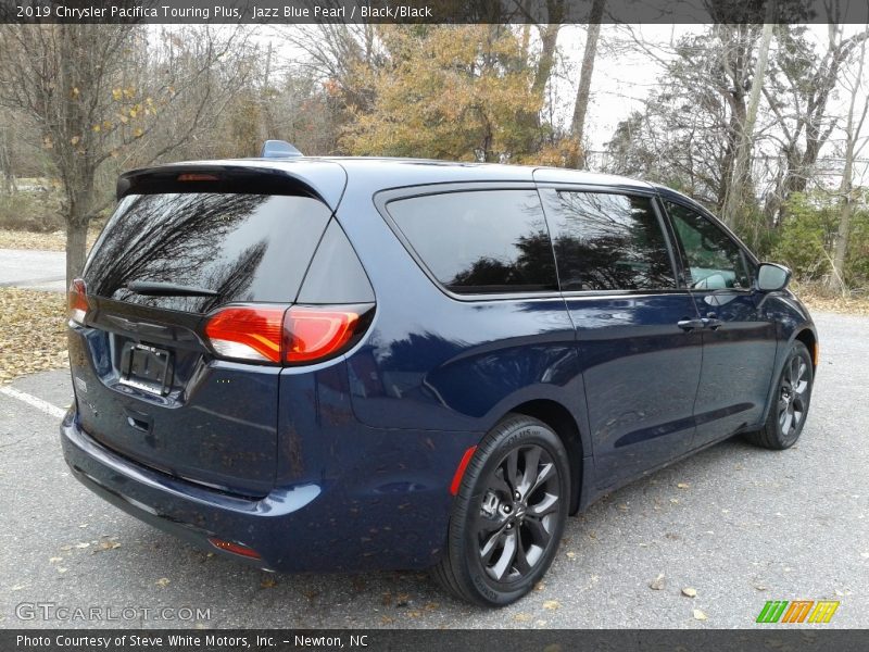 Jazz Blue Pearl / Black/Black 2019 Chrysler Pacifica Touring Plus