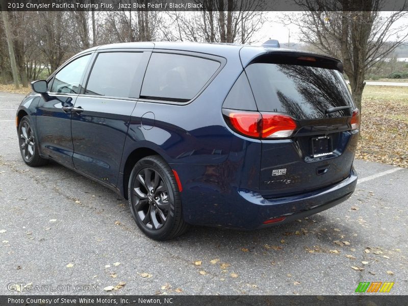 Jazz Blue Pearl / Black/Black 2019 Chrysler Pacifica Touring Plus
