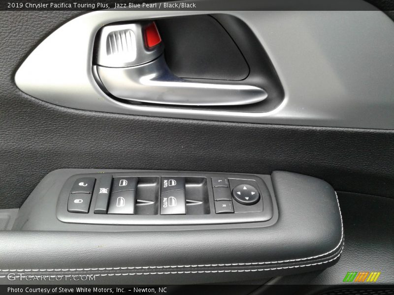 Jazz Blue Pearl / Black/Black 2019 Chrysler Pacifica Touring Plus