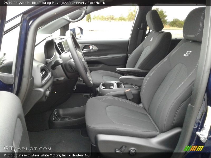 Jazz Blue Pearl / Black/Black 2019 Chrysler Pacifica Touring Plus