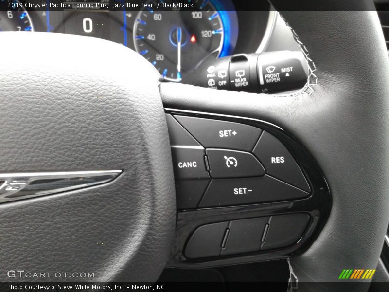 Jazz Blue Pearl / Black/Black 2019 Chrysler Pacifica Touring Plus