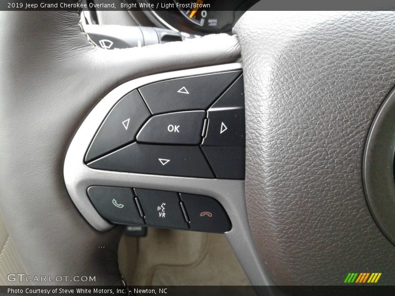  2019 Grand Cherokee Overland Steering Wheel