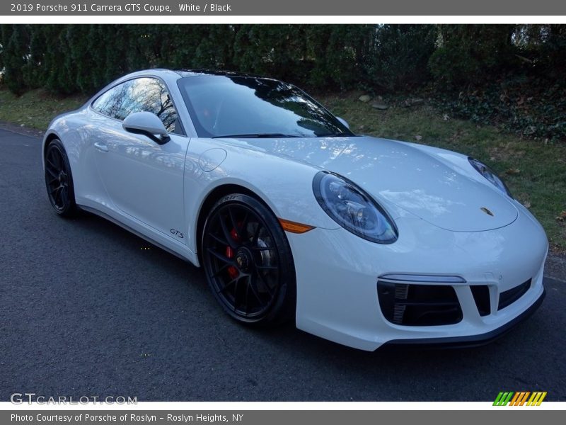 White / Black 2019 Porsche 911 Carrera GTS Coupe