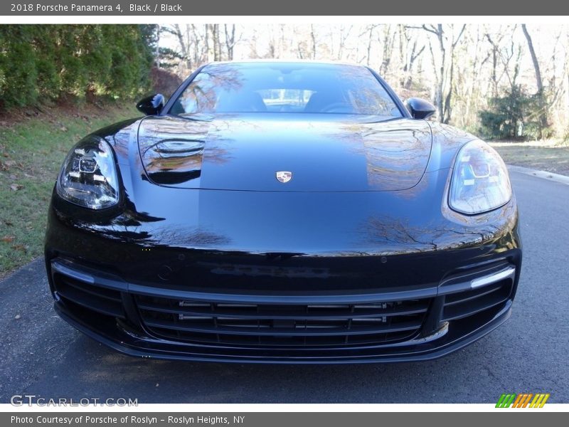 Black / Black 2018 Porsche Panamera 4