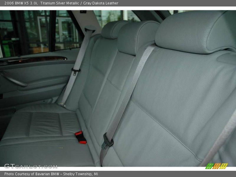 Titanium Silver Metallic / Gray Dakota Leather 2006 BMW X5 3.0i