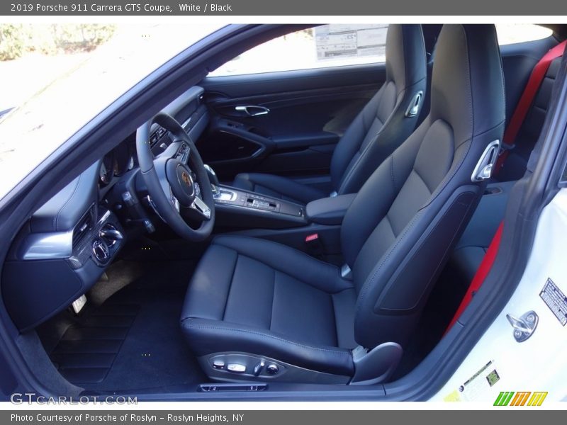 Front Seat of 2019 911 Carrera GTS Coupe