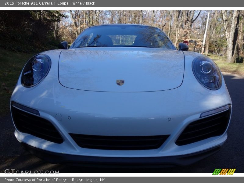 White / Black 2019 Porsche 911 Carrera T Coupe