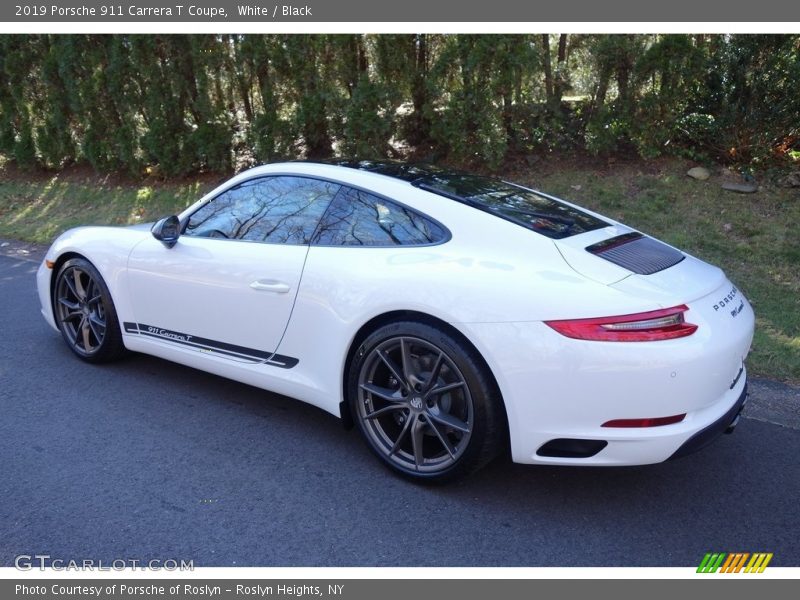 White / Black 2019 Porsche 911 Carrera T Coupe