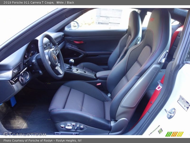  2019 911 Carrera T Coupe Black Interior
