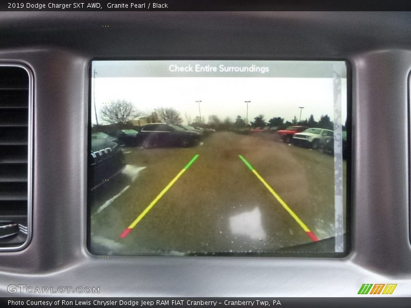 Granite Pearl / Black 2019 Dodge Charger SXT AWD