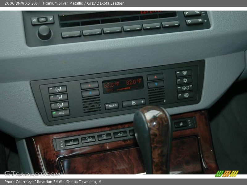 Titanium Silver Metallic / Gray Dakota Leather 2006 BMW X5 3.0i