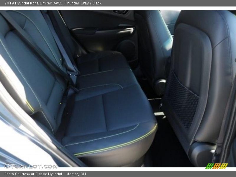 Thunder Gray / Black 2019 Hyundai Kona Limited AWD