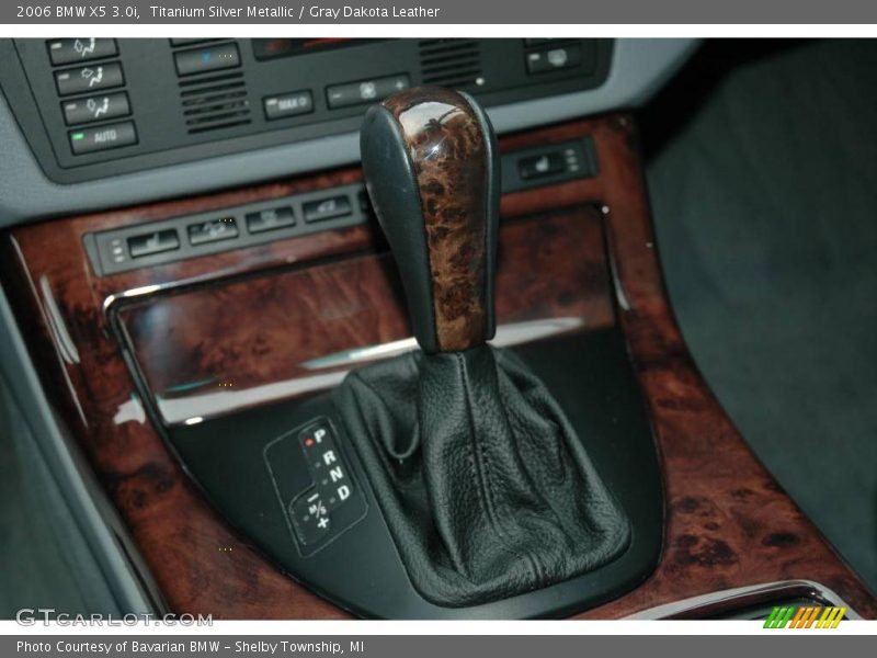 Titanium Silver Metallic / Gray Dakota Leather 2006 BMW X5 3.0i