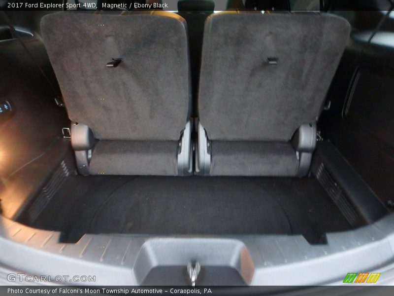 Magnetic / Ebony Black 2017 Ford Explorer Sport 4WD