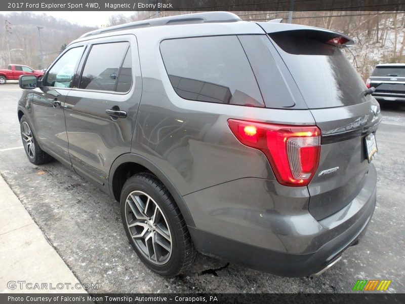 Magnetic / Ebony Black 2017 Ford Explorer Sport 4WD