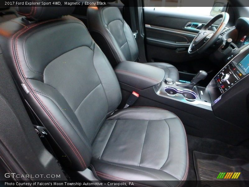 Magnetic / Ebony Black 2017 Ford Explorer Sport 4WD