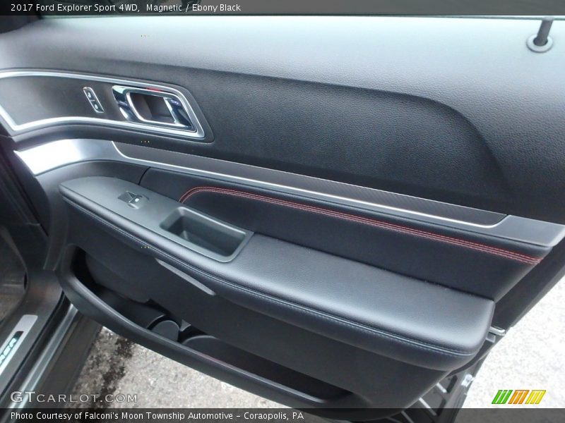 Magnetic / Ebony Black 2017 Ford Explorer Sport 4WD