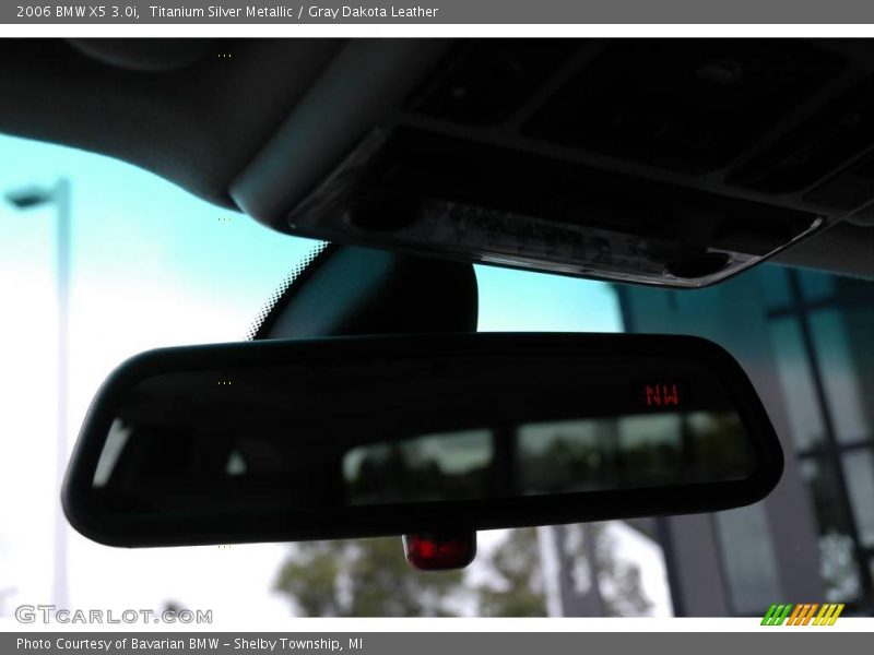 Titanium Silver Metallic / Gray Dakota Leather 2006 BMW X5 3.0i
