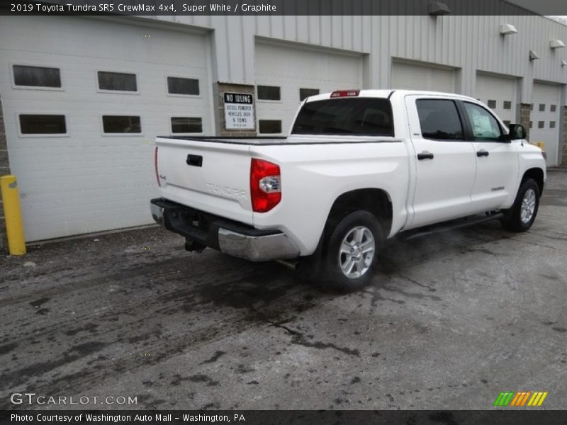 Super White / Graphite 2019 Toyota Tundra SR5 CrewMax 4x4