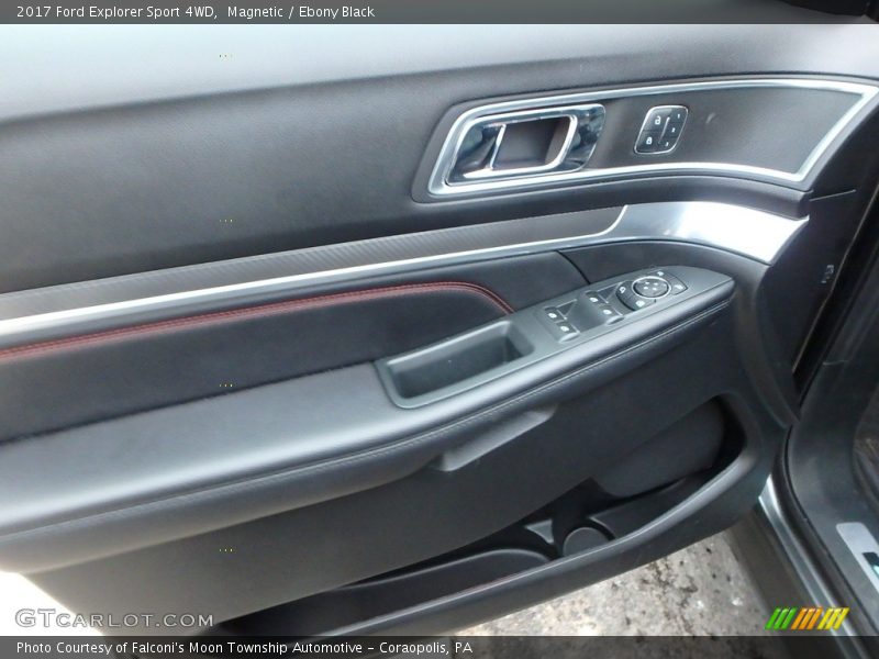 Magnetic / Ebony Black 2017 Ford Explorer Sport 4WD