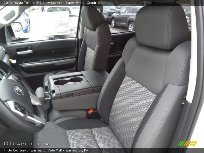 Super White / Graphite 2019 Toyota Tundra SR5 CrewMax 4x4