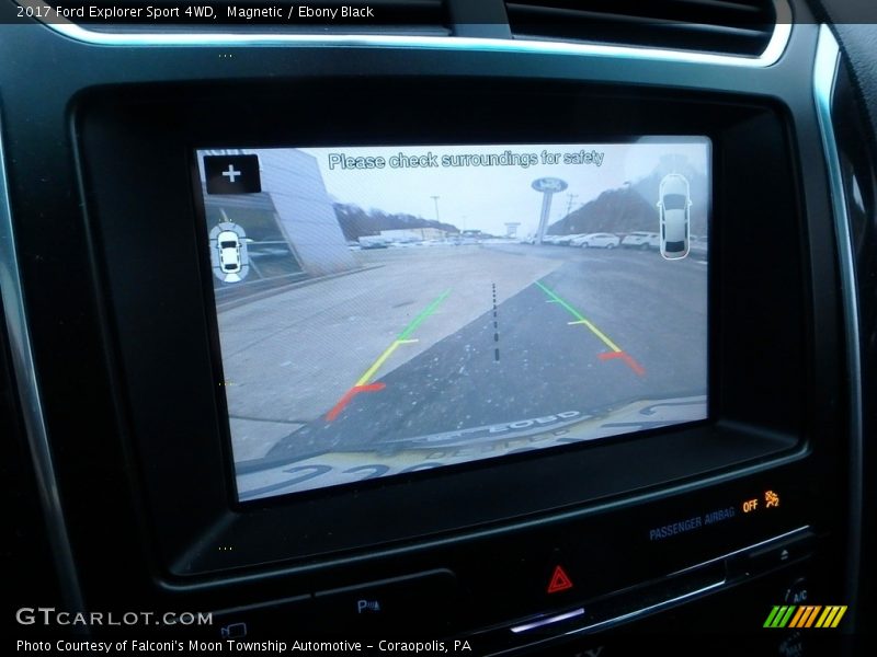 Magnetic / Ebony Black 2017 Ford Explorer Sport 4WD