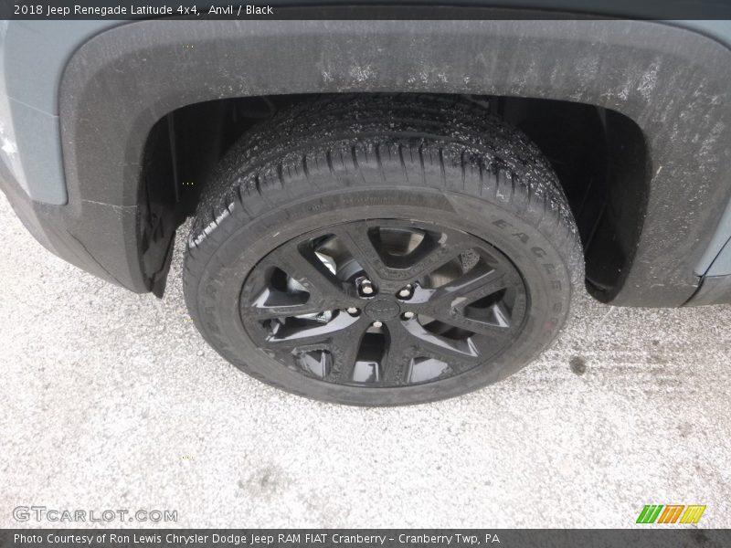 Anvil / Black 2018 Jeep Renegade Latitude 4x4
